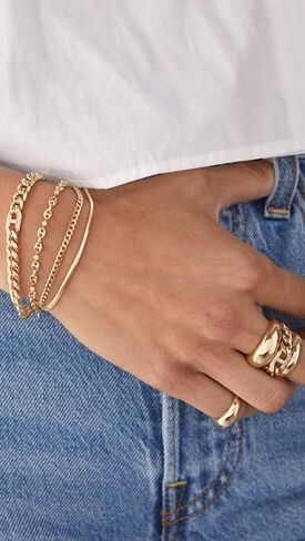 Zoe Chicco Women's 14k Small Oval Snake Bracelet in Saudi Arabia