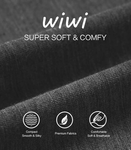 WiWi Mens Pajama Set Drawstring Jogger with Pocket Long Sleeve Sleepwear Loungewear Viscose from Bamboo S-XXL in Kuwait