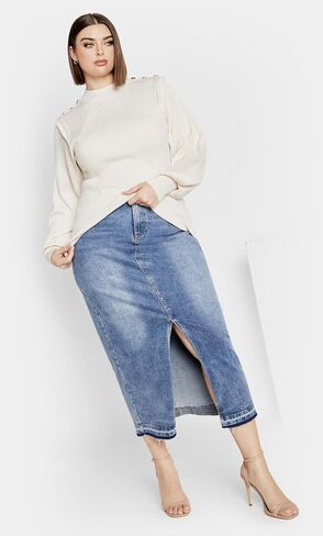 City Chic Women's Citychic Plus Size Jumper Isabella in Saudi Arabia