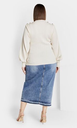 City Chic Women's Citychic Plus Size Jumper Isabella in Saudi Arabia