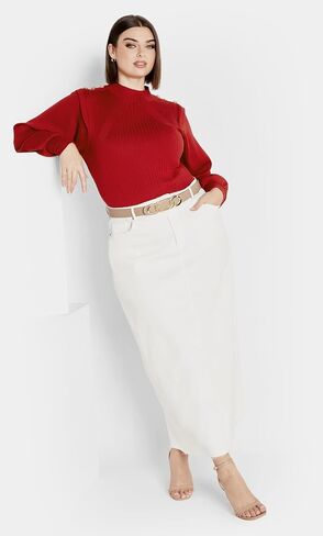 City Chic Women's Citychic Plus Size Jumper Isabella in Saudi Arabia