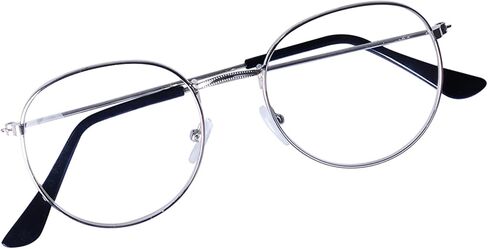 Unisex Reading Glasses Men Women Retro Vintage Metal Frame Clear Lens+ Glasses Strap in Saudi Arabia
