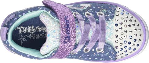Skechers Unisex-Child Twinkle Toes Sparkle Lite-Unicorn Craze Sneaker in Kuwait