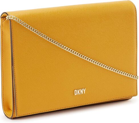 DKNY شنطة يد صغيرة تويجي بلون ابيض اوبتيك وايت in Kuwait