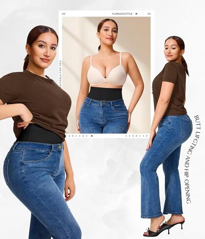 MERYOSZ Shapewear Shorts Tummy Control Underwear Butt Lifting Panties Shapewear High Waisted Faja Body Shaper Girdle in Kuwait
