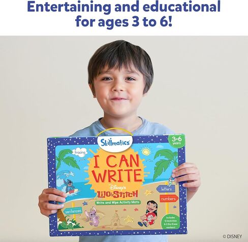 نشاط تعليمي لمرحلة ما قبل المدرسة من Skillmatics - يمكنني كتابة أميرات ديزني، لعبة تعليمية للأطفال والأطفال الصغار ومرحلة ما قبل المدرسة الذين يحبون الألعاب والأنشطة الفنية والحرفية، للأعمار 3 و4 و5 و6 سنوات in Kuwait