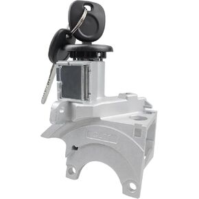 924-715 US-312L 924-713 Ignition Assembly | Lock Cylinder Switch & Cylinder Housing & Starter Switch | Compatible with Chevy Silverado Suburban GMC Sierra Cadillac 2001 2002 2003 2004 2005 2006 2007