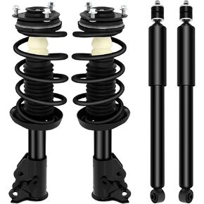 AUTOMUTO Strut Assembly Front and Rear Struts Shock Absorber Fit for 2006 2007 2008 2009 2010 2011 for Honda Civic set of 4