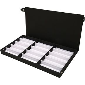 15 Slot Sunglasses Organizer, Eyeglass Storage Case Multiple Glasses Display Case Eyeglasses Holder Jewelry Box, Sunglass Storage Case Box Tray for Women Men