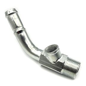 Hot Water Radiator Coolant Temp Sensor Elbow Connector Tube Fit for Ford Bronco, E5TZ-18599-C