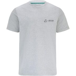 Mercedes AMG Petronas Formula One Team - Official Formula 1 Merchandise - Small Logo T-Shirt - Grey - M