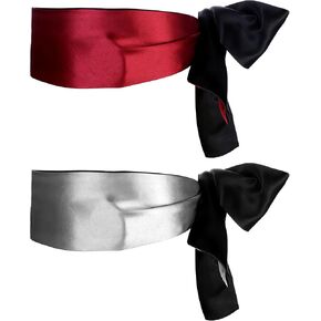 Mask Set Blindfold Satin Eye Mask Kit Silk Eye Mask Adjustable Sleeping Blindfold Eye Mask 59 inch Eye Blindfold Sleep Mask