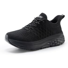 Womens Non Slip Work Shoes Slip On Sneakers Water Resistant Walking Shoes Food Service Chef Kitchen Shoes Zapatos Antideslizantes para Mujer