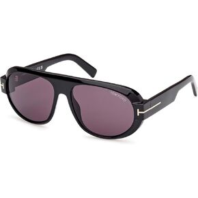 Tom Ford BLAKE-02 FT 1102 Shiny Black/Grey 59/16/140 unisex Sunglasses