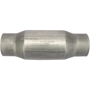 MAYASAF 3" Inlet/Outlet Universal Catalytic Converter w/o O2 Port (EPA Compliant)
