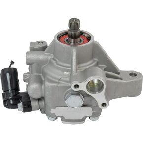 TRQ Power Steering Pump Compatible with 2007-2012 Acura RDX 2002-2006 RSX 2006-2008 TSX 2006-2007 Honda Accord 2002-2011 CR-V 2006-2011 Element