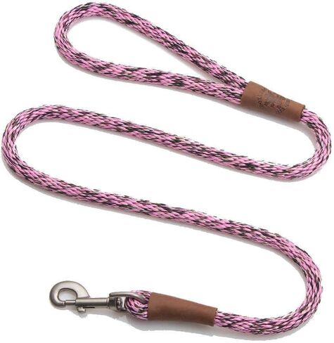 Mendota Pet Snap Leash, 1/2-Inch by 4-Feet, Black in Saudi Arabia