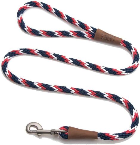 Mendota Pet Snap Leash, 1/2-Inch by 4-Feet, Black in Saudi Arabia