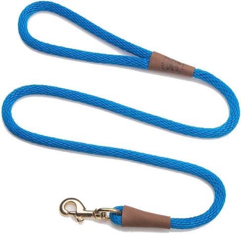 Mendota Pet Snap Leash, 1/2-Inch by 4-Feet, Black in Saudi Arabia