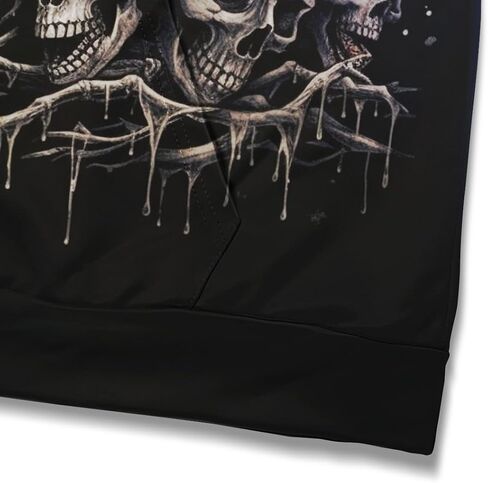 TiwBski Novelty American Flag Hoodies for Men Skull Graphic Hoodie Sweatshirt Pullover in Saudi Arabia