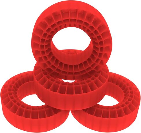 حشوات من مطاط السيليكون لإطارات 118-122 مم 1.9 بوصة متوافقة مع 1/10 TRX4 SCX10 III RC Crawler (أزرق) in Saudi Arabia