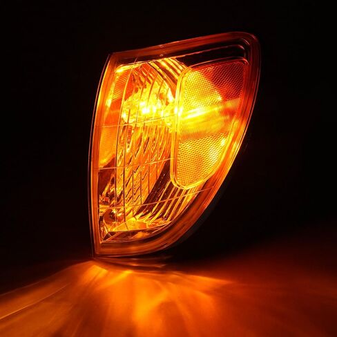 HECASA Pair Corner Lights Compatible with 1998-2004 Toyota Land Cruiser Replacement for 81520-60350 81510-60480 Corner Lamps Parking Light Assembly Plastic Clear Lens in Saudi Arabia