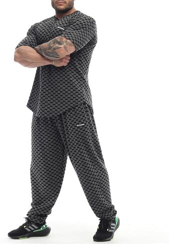 Men's Oversize Gym Fitness and Bodybuilding T-Shirt, Elastic and Lightweight Lifestyle Top in Kuwait