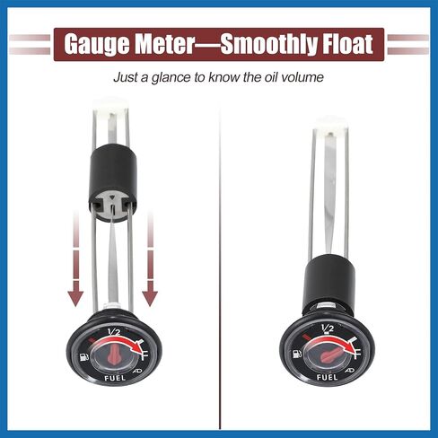 ATV Fuel Gas Tank Level Gauge Meter with Cap for Kawasaki Bayou 220 KLF for Kawasaki Prairie KVF Replace 52005-0735 52005-1121 Gas Tank Gauge Fuel Float Gauge Item Replacement in Saudi Arabia