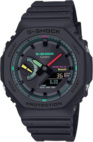 Casio G-Shock GA-B2100MF-1AJF [سلسلة ألوان G-Shock متعددة الفلورسنت] استيراد من اليابان جديد، أسود in Kuwait