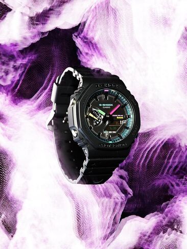 Casio G-Shock GA-B2100MF-1AJF [سلسلة ألوان G-Shock متعددة الفلورسنت] استيراد من اليابان جديد، أسود in Kuwait