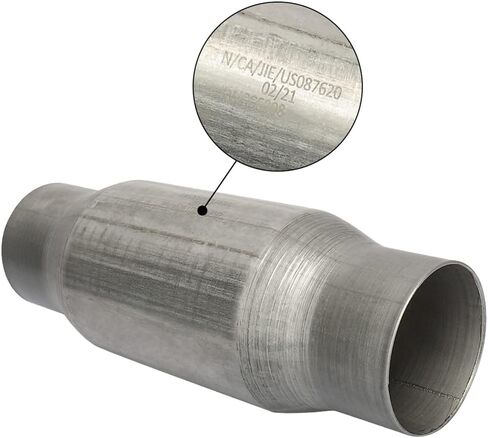 MAYASAF 3" Inlet/Outlet Universal Catalytic Converter w/o O2 Port (EPA Compliant) in Saudi Arabia