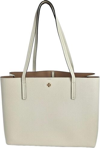 حقيبة Tory Burch 147947 Blake New Ivory White/Devon Sand مع أجهزة ذهبية للنساء بسحاب مركزي in Saudi Arabia