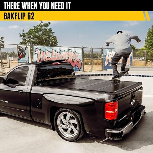 BAK BAKFlip G2 Hard Folding Truck Bed Tonneau Cover | 226601 | Fits 2005 - 2016 Honda Ridgeline 5' Bed (60") in Saudi Arabia