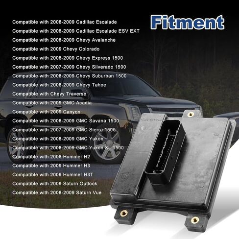 وحدة التحكم في مضخة الوقود WATERWICH متوافقة مع 2007-2009 Buick Enclave/Cadillac Escalade/Chevy Colorado Express Silverado/GMC Traverse Canyon/Hummer لاستبدال 601-132 20850907 25785013 in Kuwait