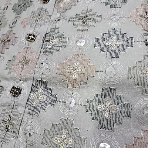 ملابس كورتا الهندية المطرزة القطنية للرجال من KNETLI in Kuwait