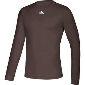 adidas Creator Long Sleeve Top - Men's Training XS Coffee/White
