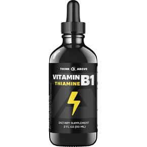 Vitamin B1 Thiamine Mononitrate - Liquid Drops Supplement (2 FL OZ)