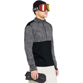 Volcom Men's Gridlock Mock Neck Fleece