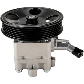Torchbeam Power Steering Pump, with Pulley, Compatible with 2007-2013 Altima 2.5L, 2002-2011 X-Trail, Replace 21-5478, 214071, 215478, 49110CN00C, 49110JA000, Power Assist Pump