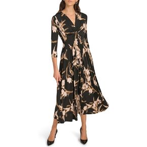 Calvin Klein Women's Work Printed Maxi Dress