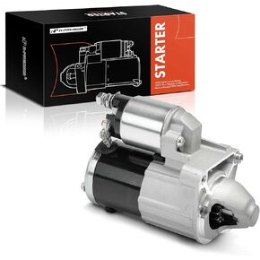 A-Premium Starter Motor Compatible with Fiat 500 2012-2013 1.4L, 12V 1.2KW 12-Teeth Clockwise, Replace # M0T33871, M000T33871