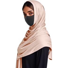Women’s Hijab Muslim Cotton Hijab Hair Head Wrap Scarf Long Shawls Scarves Turban