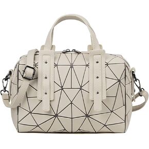 Geometric Boston Handbag for Women Geometric Purse and crossbody bag Geometric Bags and shoulder bag
