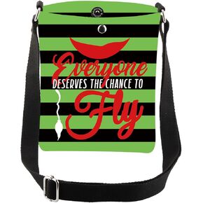 CMNIM Witch Merch Witch Crossbody Bag With Adjustable Strap Witch Themed Gifts Witch Accessories Halloween Party Gifts