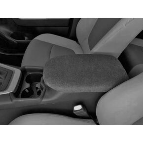 أغطية وحدة التحكم التلقائية - تناسب سيارة Toyota Rav4 2019-2024 غطاء مسند ذراع وحدة التحكم المركزية من نسيج الصوف - أسود in Kuwait
