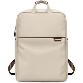 Slim Laptop Backpack for Women, Lightweight Business Backpack for Women Computer Bag Purse for Commuting, Fit 16 Inch, Black