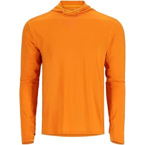 Simms SolarFlex UPF 50+ Shirt - Premium Sun Protection Hoodie for Men, Lightweight, Quick-Dry, Breathable Outdoor Apparel for Men (Sun Glow, XXX-Large)