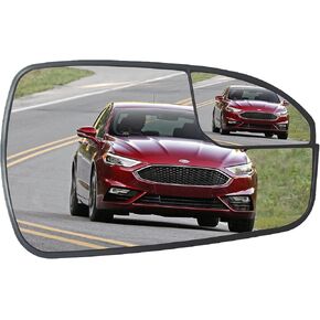 زجاج مرآة جانبية للركاب متوافق مع Ford Fusion 2013-2020، مع استبدال زجاج مرآة محدب ساخن لـ DS7Z17K707B in Kuwait