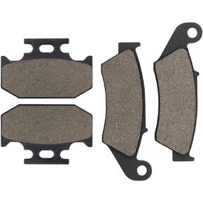 Front and Rear Brake Pads for Suzuki 650 DR650 1996-2016 350 DR350 1997-1999 DRZ250 DR-Z250 2001-2007 RMX250 1996-1998 Kawasaki KDX200 1995-1999 KDX220R 1997-2006 KLX250 KLX650 1993-1997