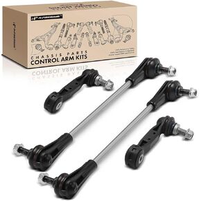 A-Premium Set of 4, Front and Rear Sway Bar Link Stabilizer Link Kit, Compatible with BMW X1 2016-2021, X2 2018-2021 & Mini Cooper Clubman 2017-2020, Cooper Countryman 2017-2020